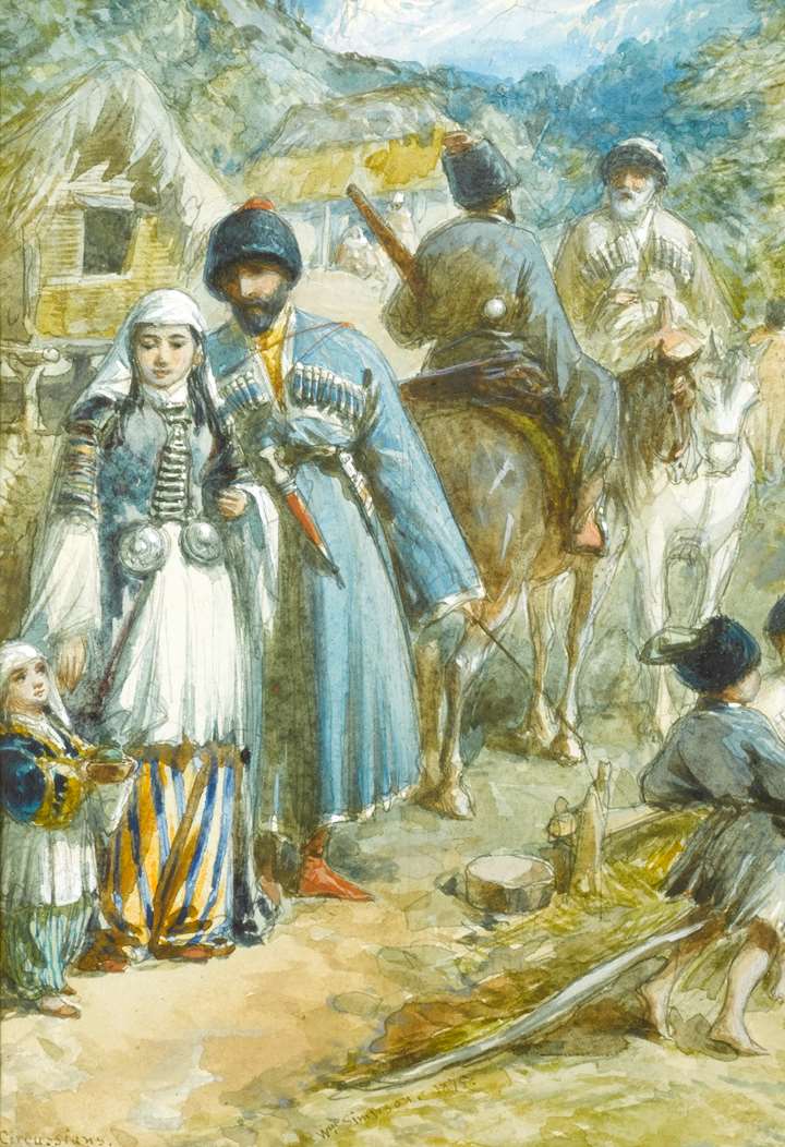 Circassia. Tcherkess of the Soubash.